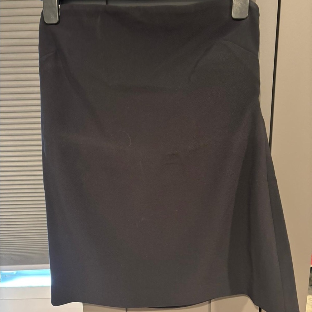 OAK + FORT Black Asymmetrical Pencil Top